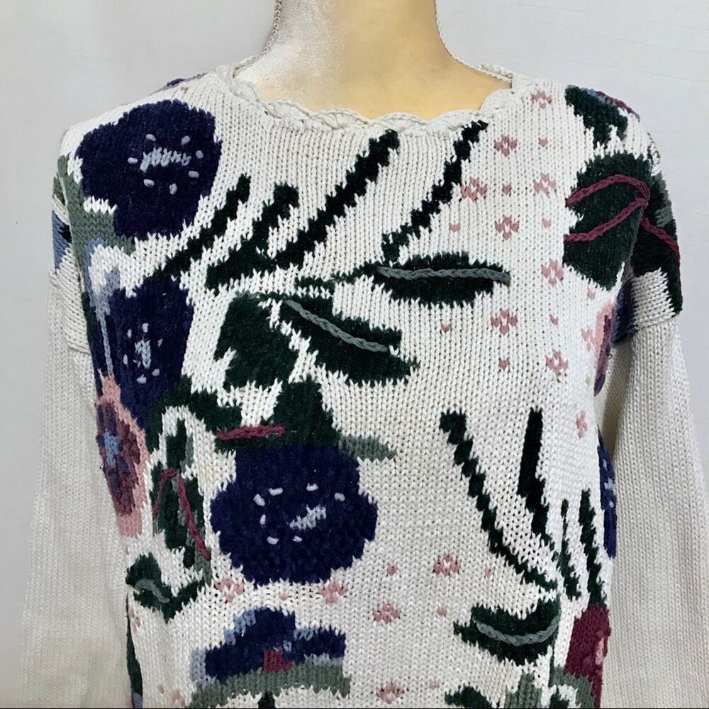 Nuggets Vintage Knit Sweater Women L - Picture 2 of 10